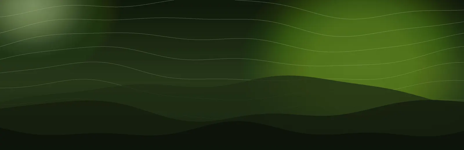 Composição gráfica que representa o ambiente de campos e pradarias.