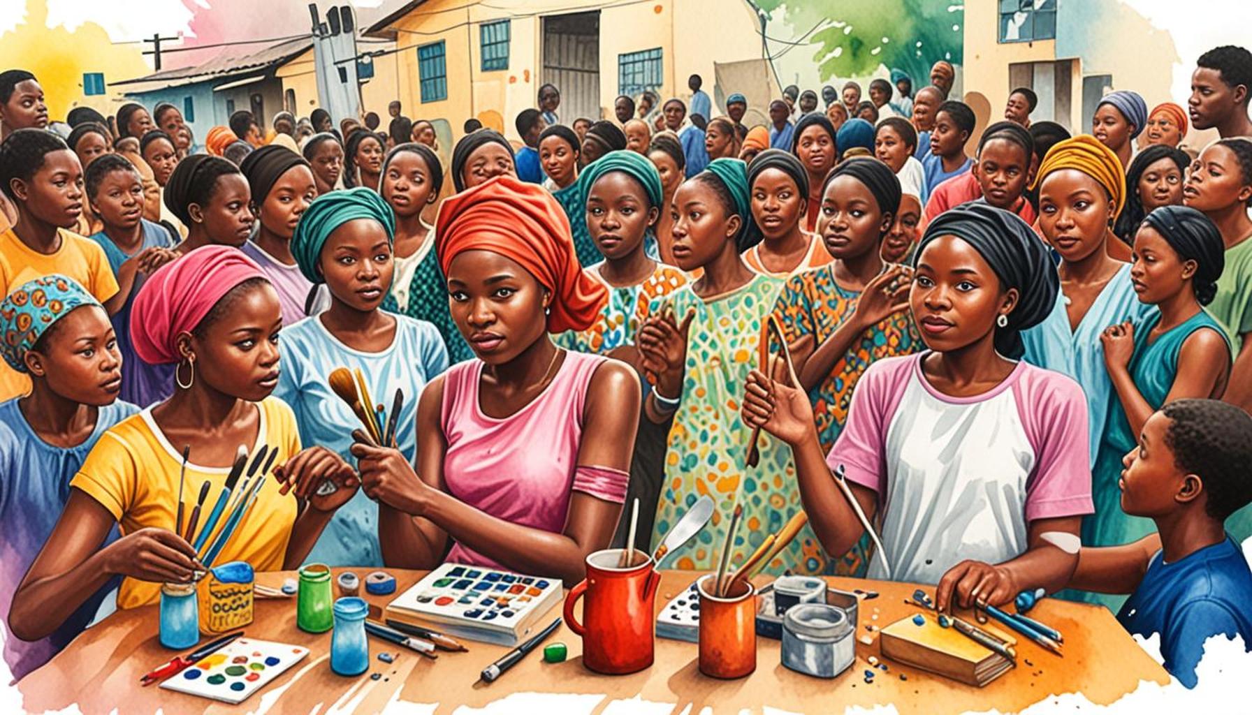 Exploring the Intersection of Art and Creative Problem Solving in Nigerian Communities